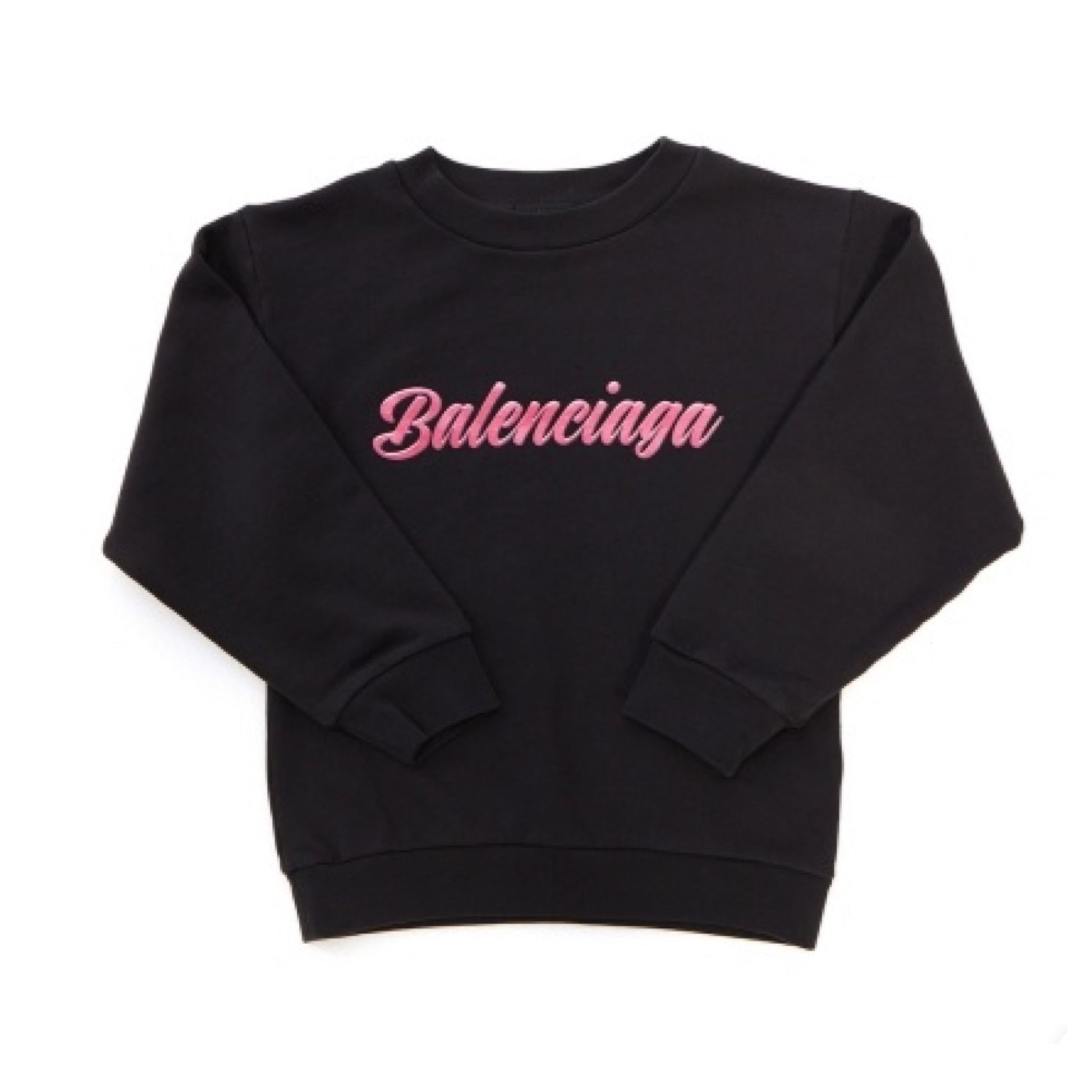 Kids Balenciaga Script Logo Sweatshirt Kids Sweatshirt Balenciaga 