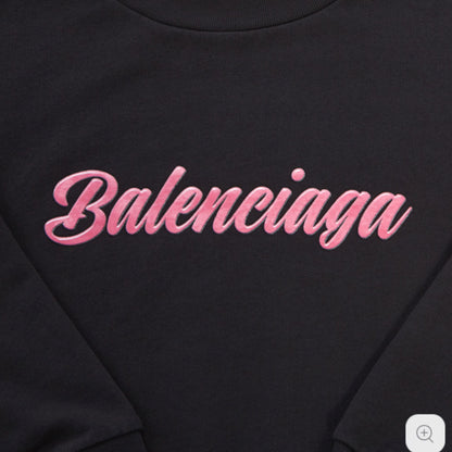 Kids Balenciaga Script Logo Sweatshirt Kids Sweatshirt Balenciaga 