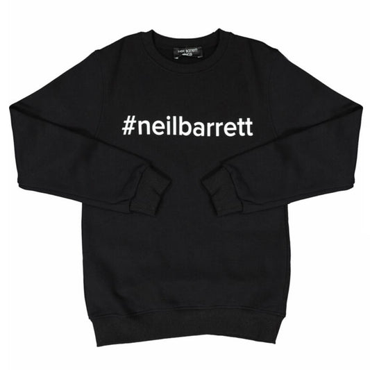 Kids Neil Barrett Black Logo Sweatshirt Kids Sweatshirt Neil Barrett 