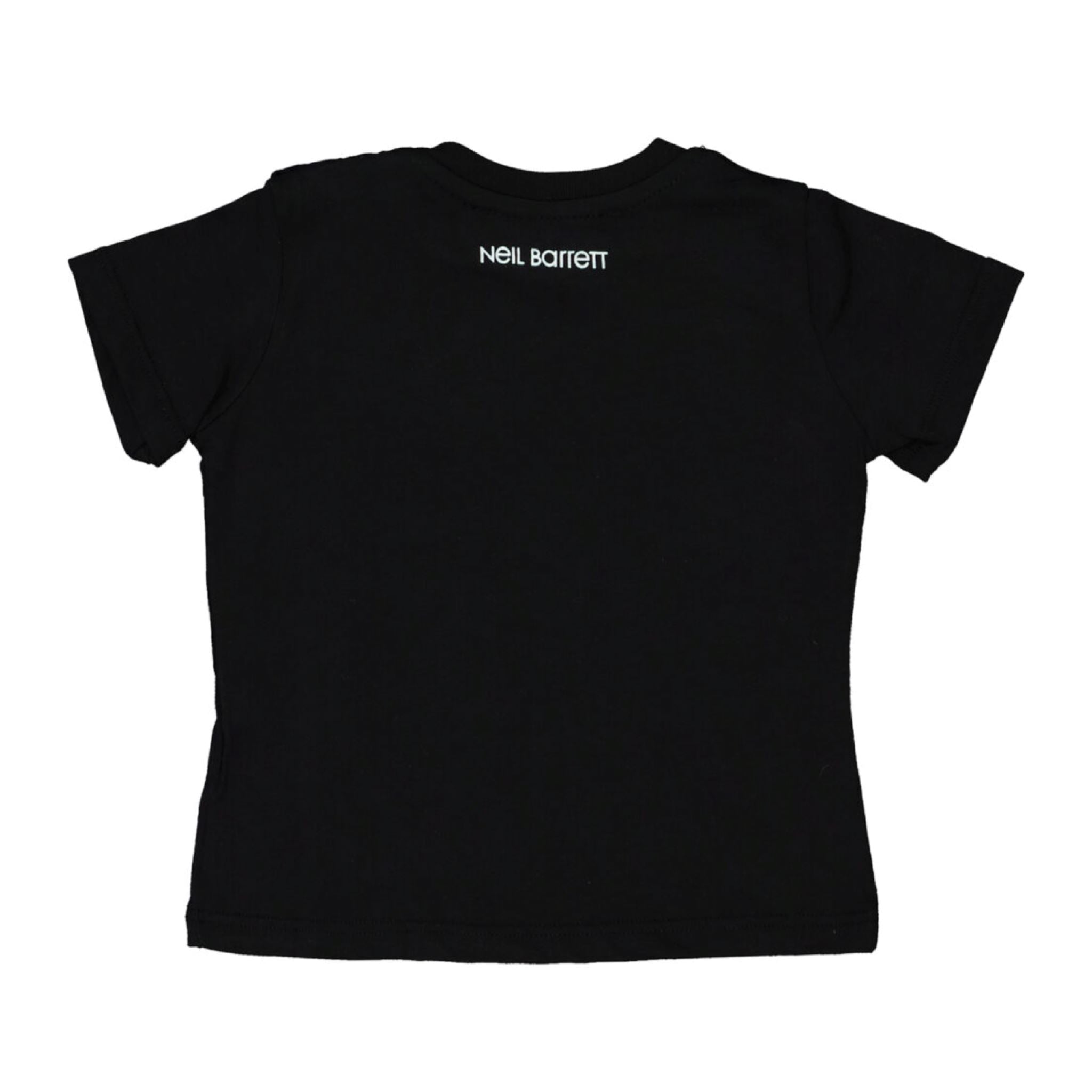 Kids Neil Barrett Black Logo Tee – DANYOUNGUK