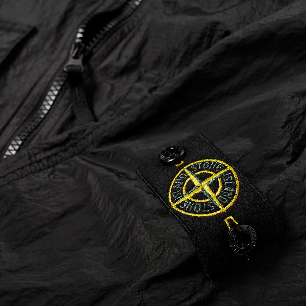 Stone island black sale nylon jacket