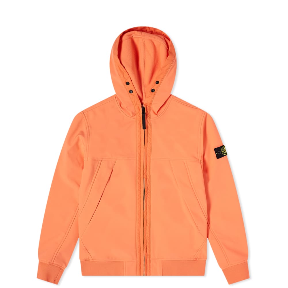 Stone Island Junior Orange Softshell Jacket – DANYOUNGUK