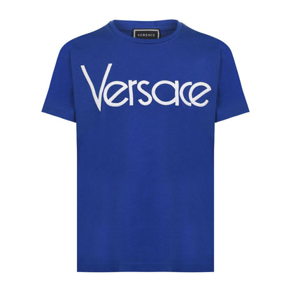 Kids Versace Embroidered Logo T-Shirt Kids T-Shirt Versace 