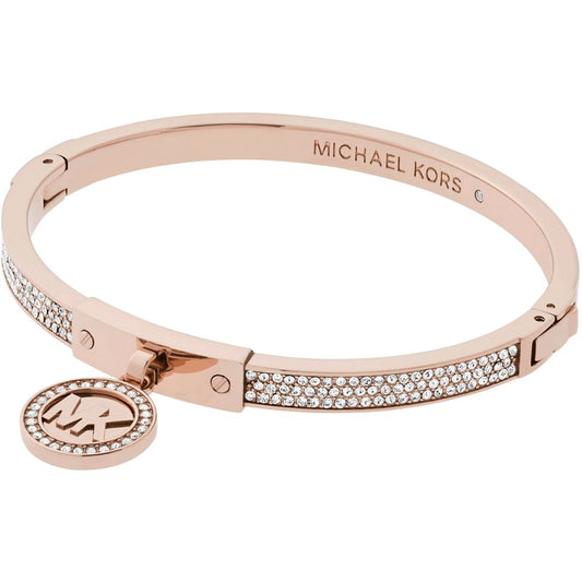 Michael Kors Rose Gold-Tone Stainless Steel Bracelet Michael Kors 