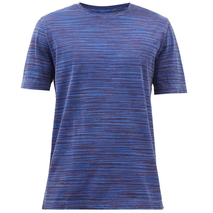Missoni Blue Classic Stripe Polo T-Shirt Missoni 