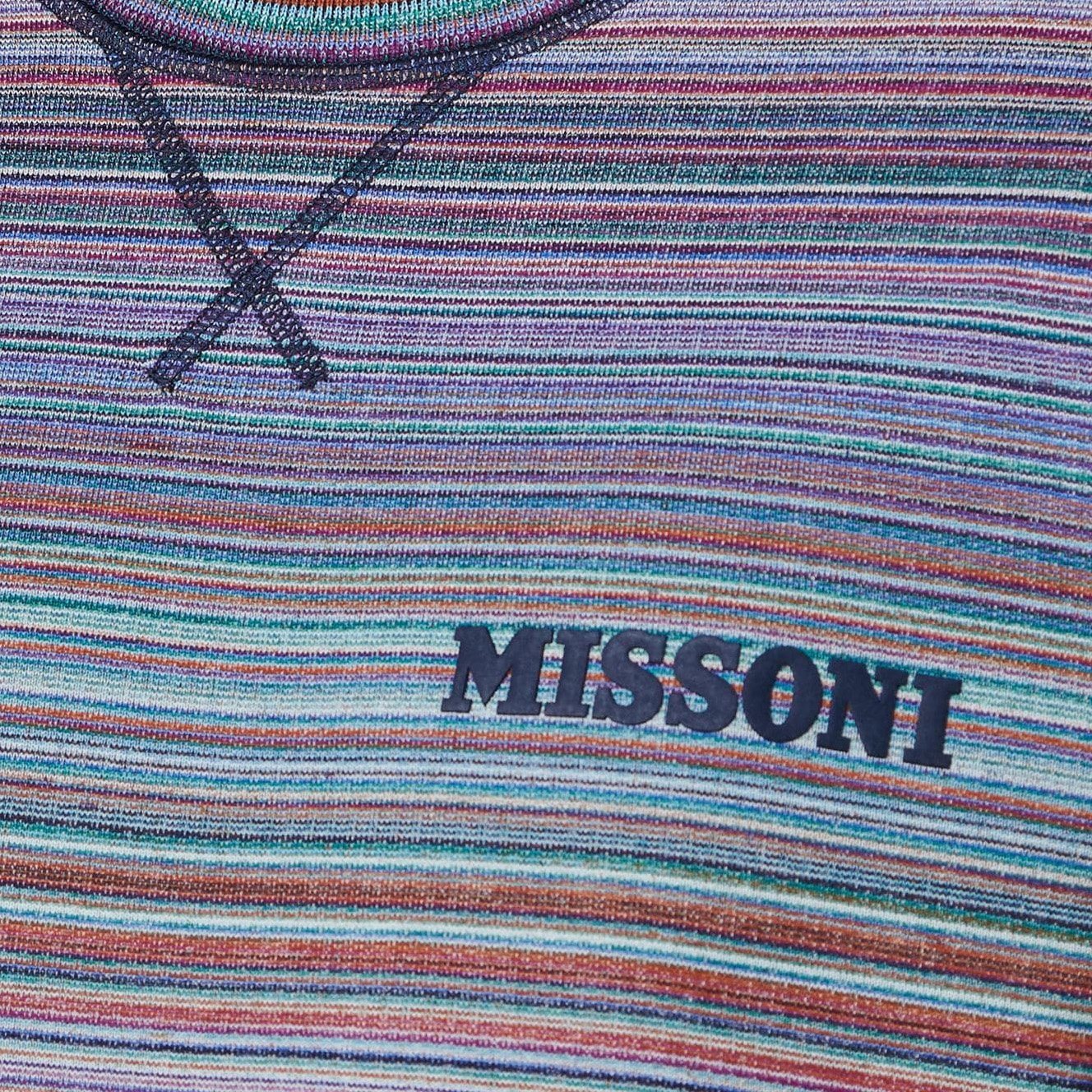 Missoni Multi Stripe Logo Sweatshirt Sweatshirt Missoni 