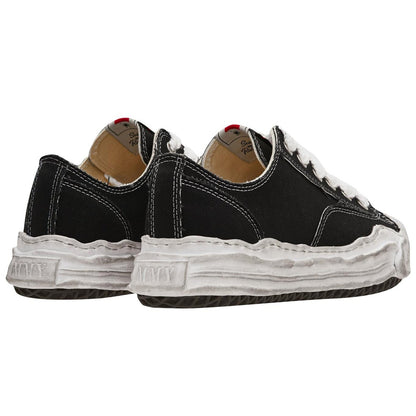 MMY Black Canvas Low Trainers MMY 