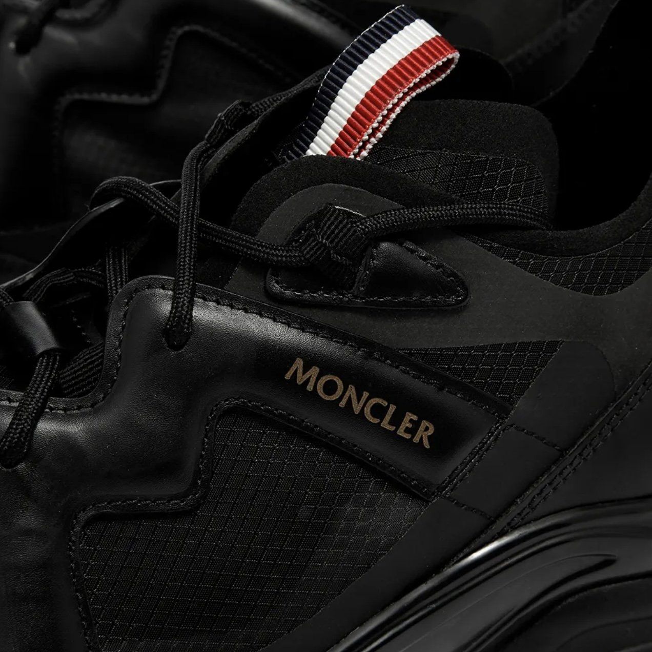 Moncler Black Timael Sneakers Trainers Moncler 