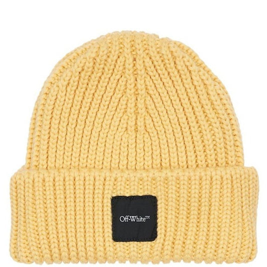 Off-White Logo Label Beanie - DANYOUNGUK