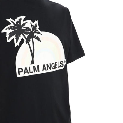 Palm Angels Glow In Dark Logo T-Shirt T-Shirt Palm Angels 
