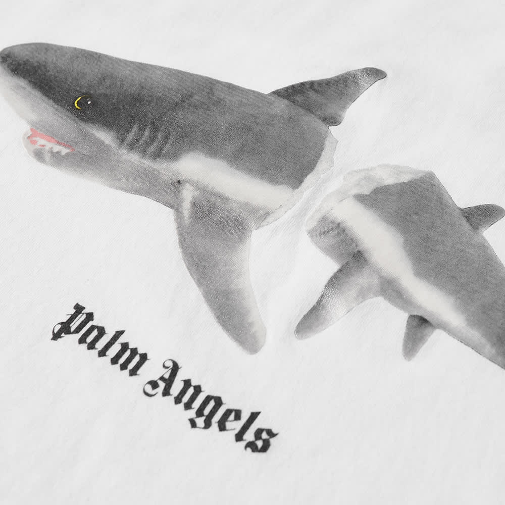 Palm Angels White Shark T-Shirt T-Shirt Palm Angels 