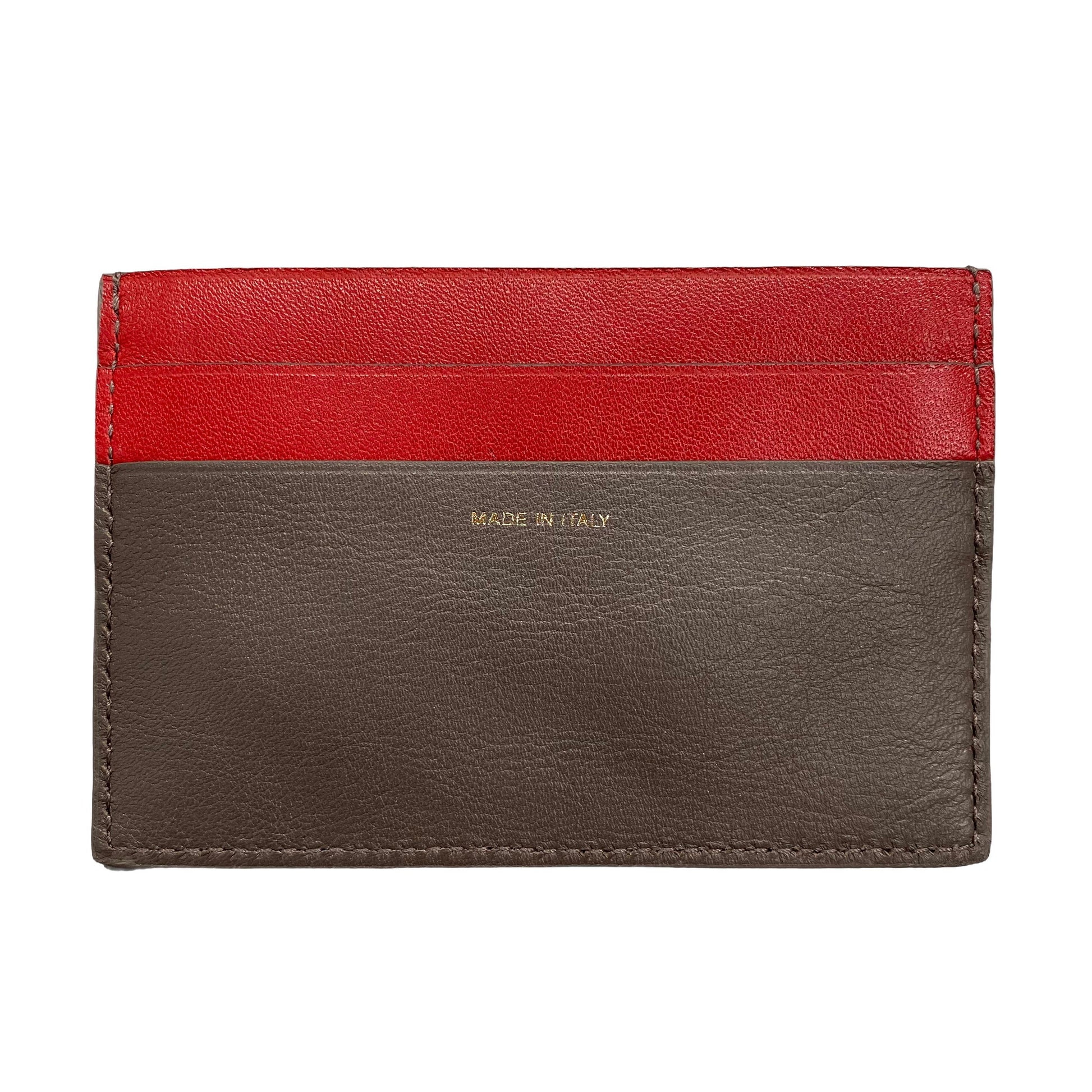 Paul Smith Classic Grey & Red Cardholder Cardholder Paul Smith 