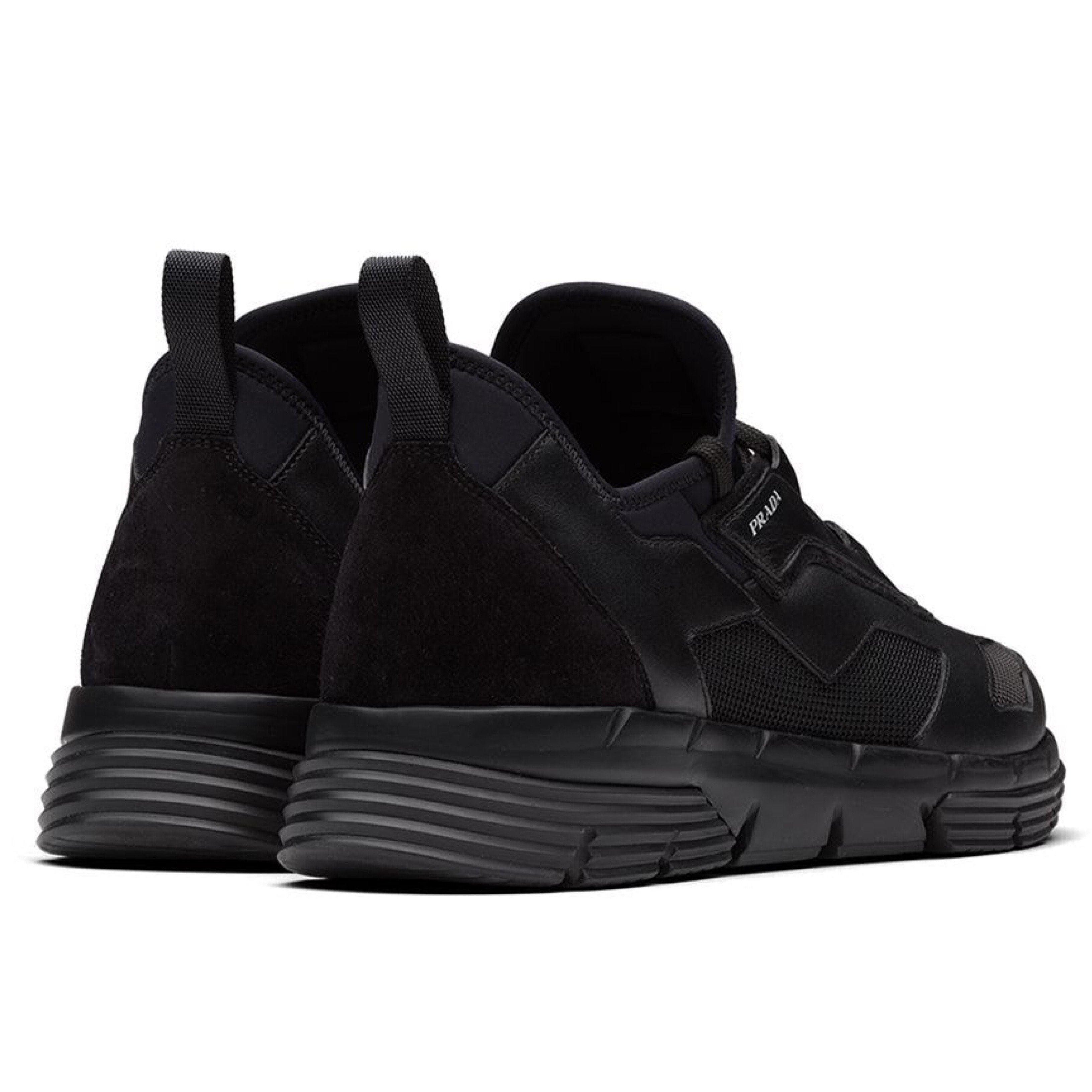 Black prada outlet runners