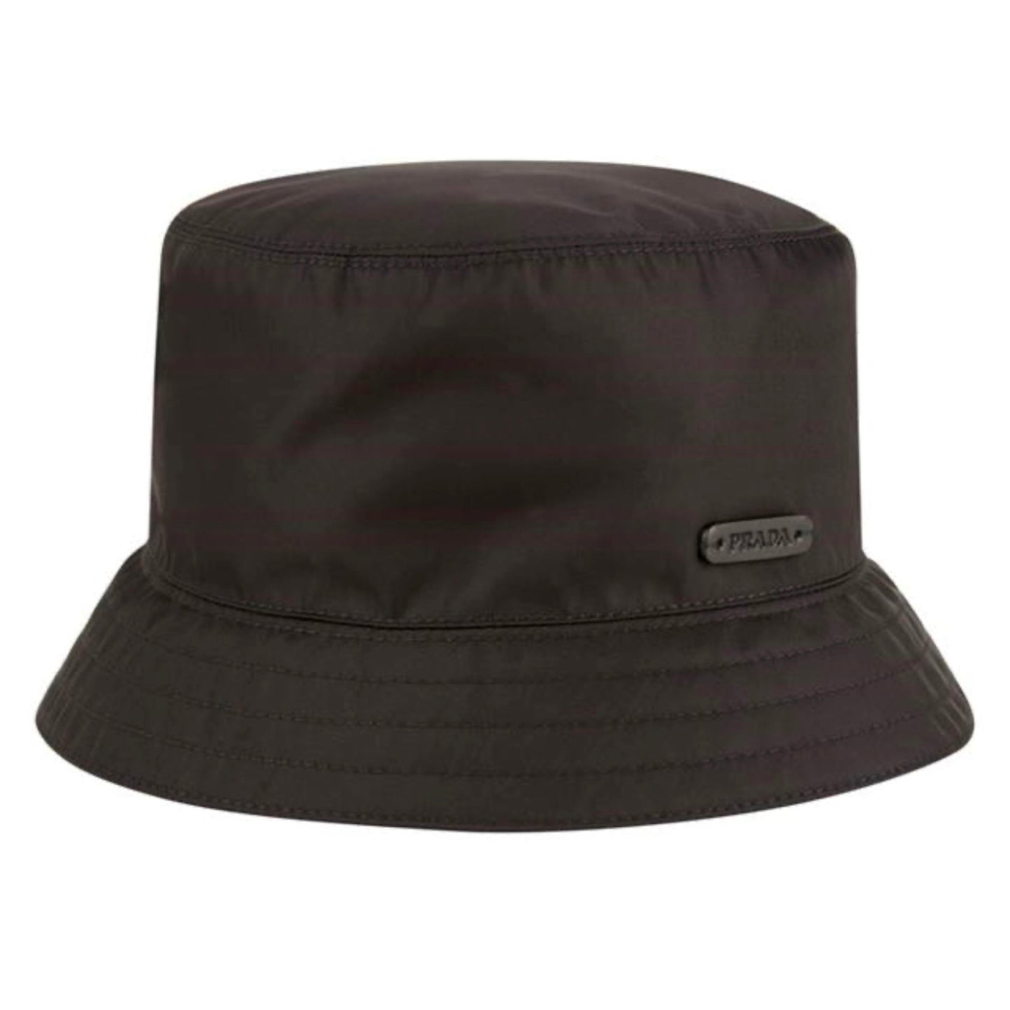 Prada Black Nylon Bucket Hat Headwear Prada 