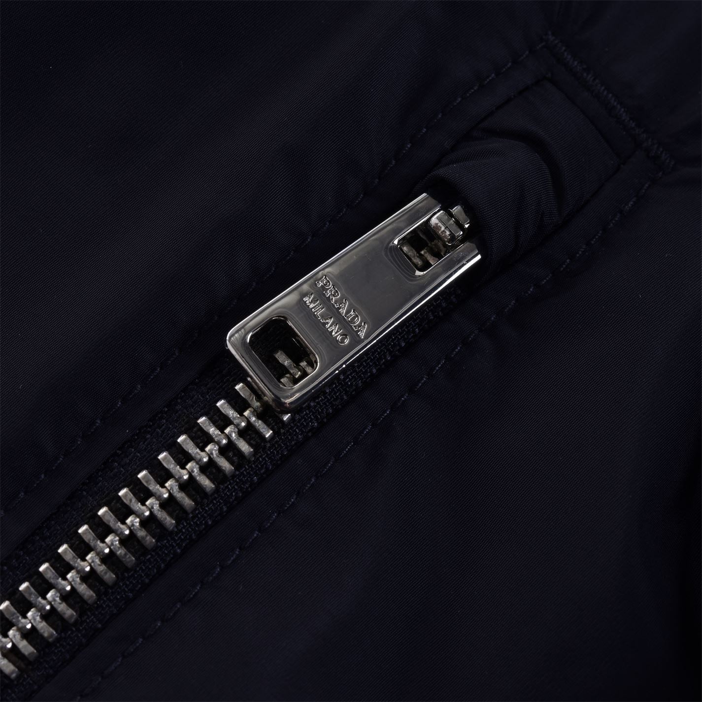 Prada Black Reversible Nylon Jacket Jacket Prada 