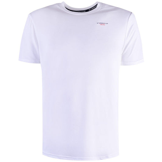 Prada x North Sails White Logo T-Shirt T-Shirt Prada 