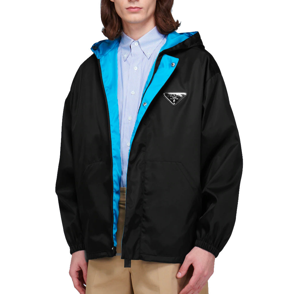 Prada Oversized Technical Hooded Jacket - DANYOUNGUK