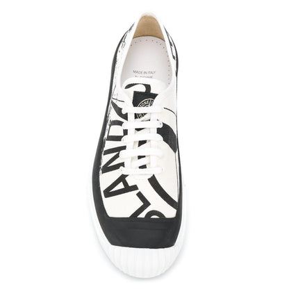 Stone Island 'All Over Logo' Canvas Trainers Trainers Stone Island 