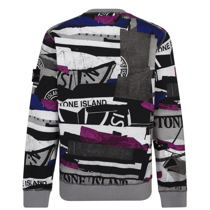 Stone Island All Over Print Sweatshirt Sweatshirt Stone Island 