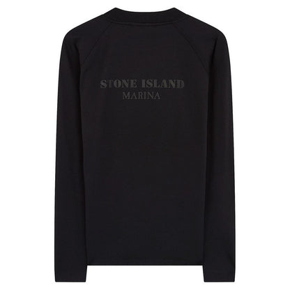Stone Island Black Marina LS T-Shirt T-Shirt Stone Island 