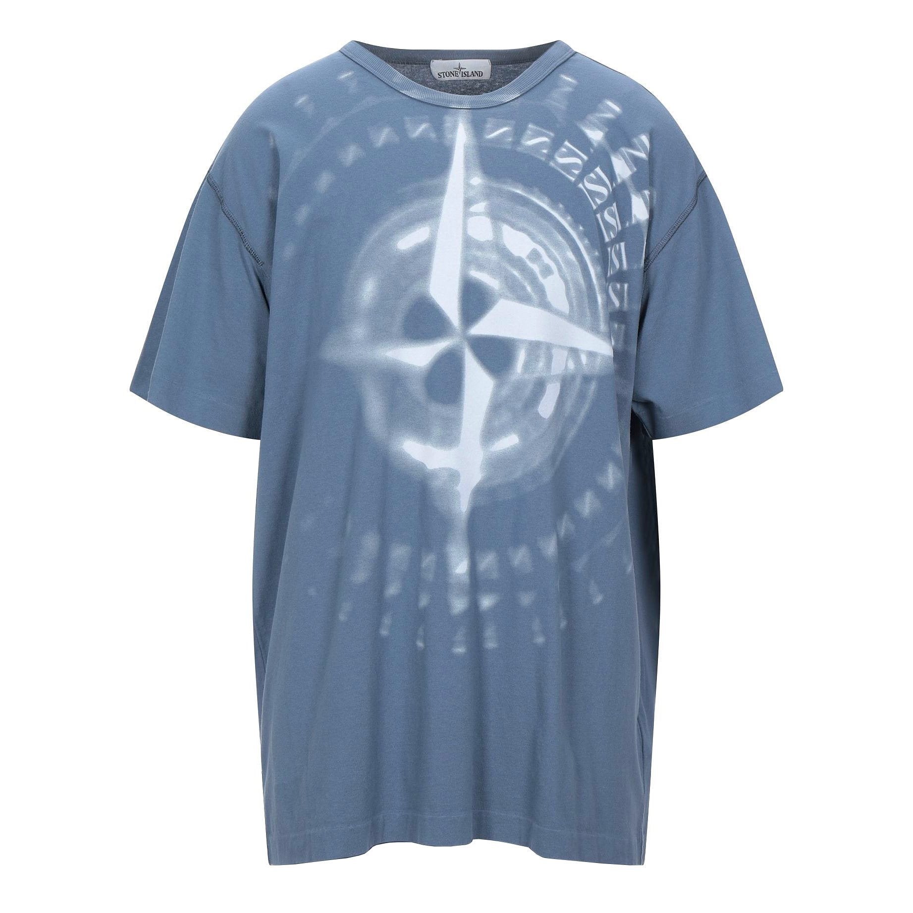 Stone Island Blur Compass Logo Tee