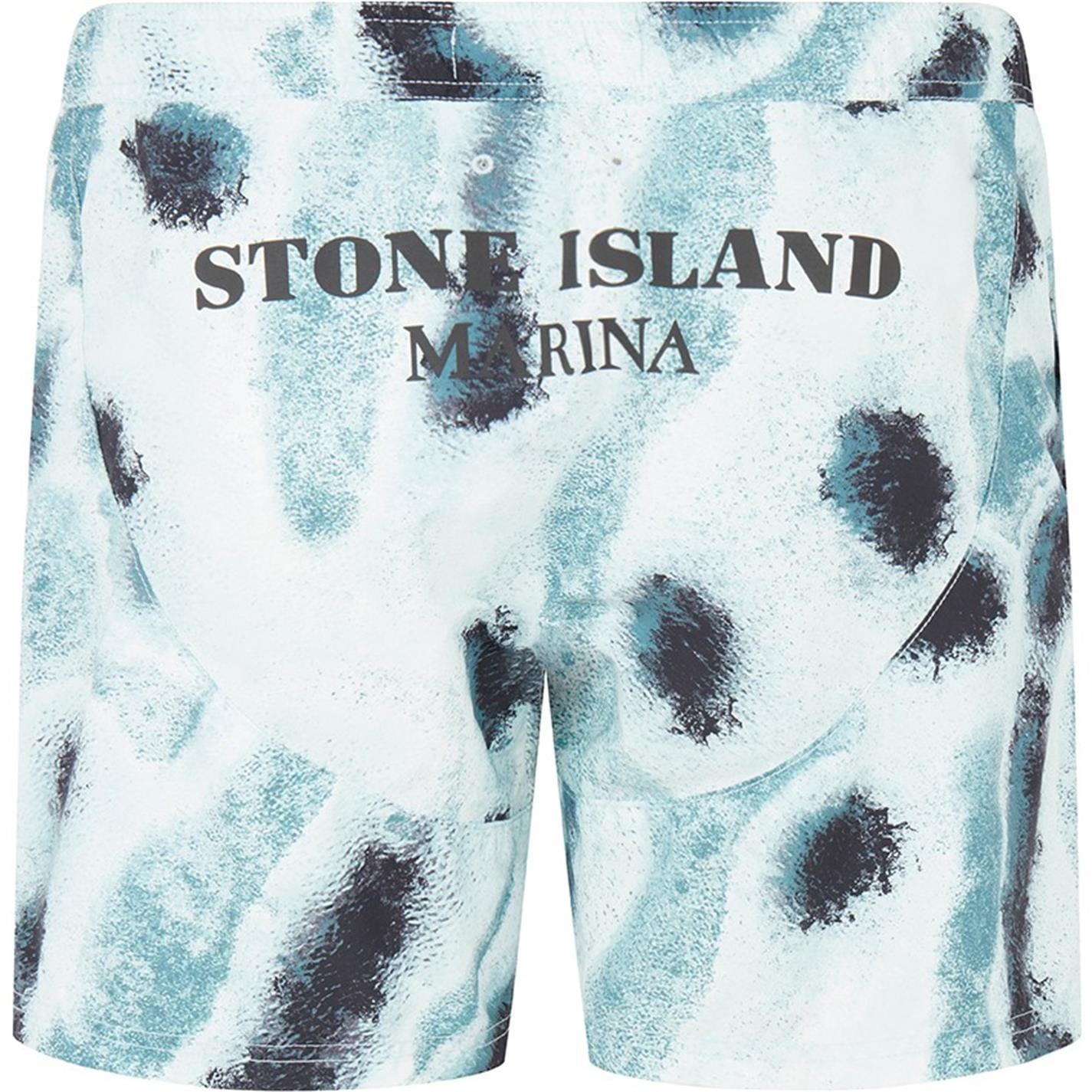 Stone Island Camouflage Marina Swimshorts Swimwear Stone Island 