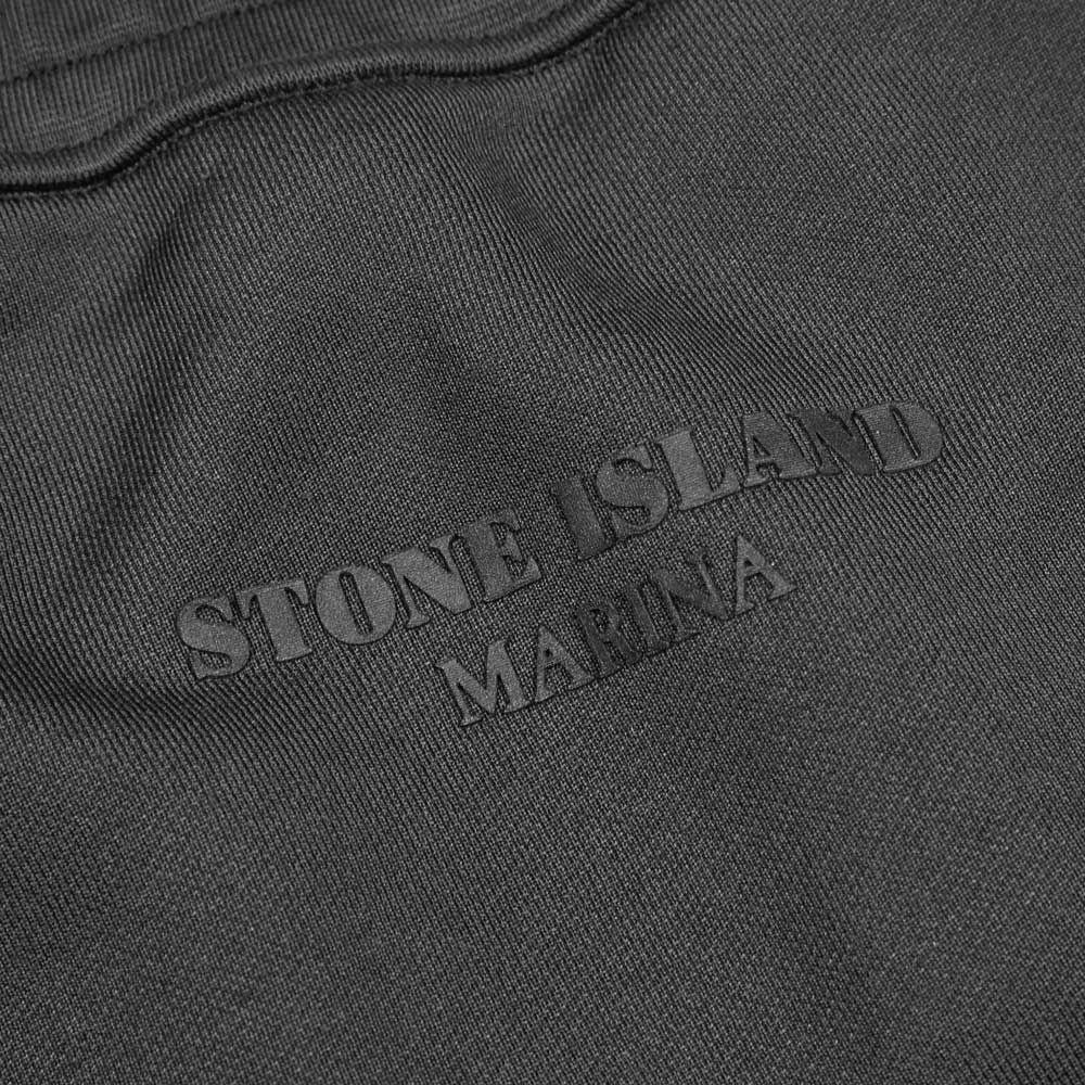 Stone Island Marina Black Sweatshorts Shorts Stone Island 