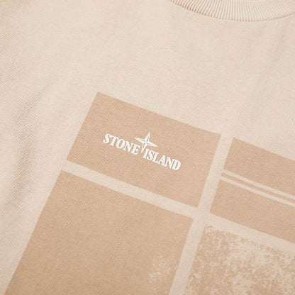 Stone Island Pink Large Logo T-Shirt T-Shirt Stone Island 