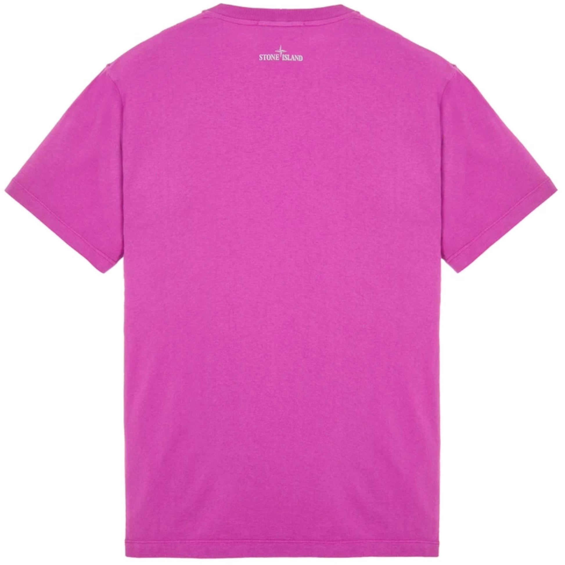 Stone Island Purple Logo T-Shirt T-Shirt Stone Island 