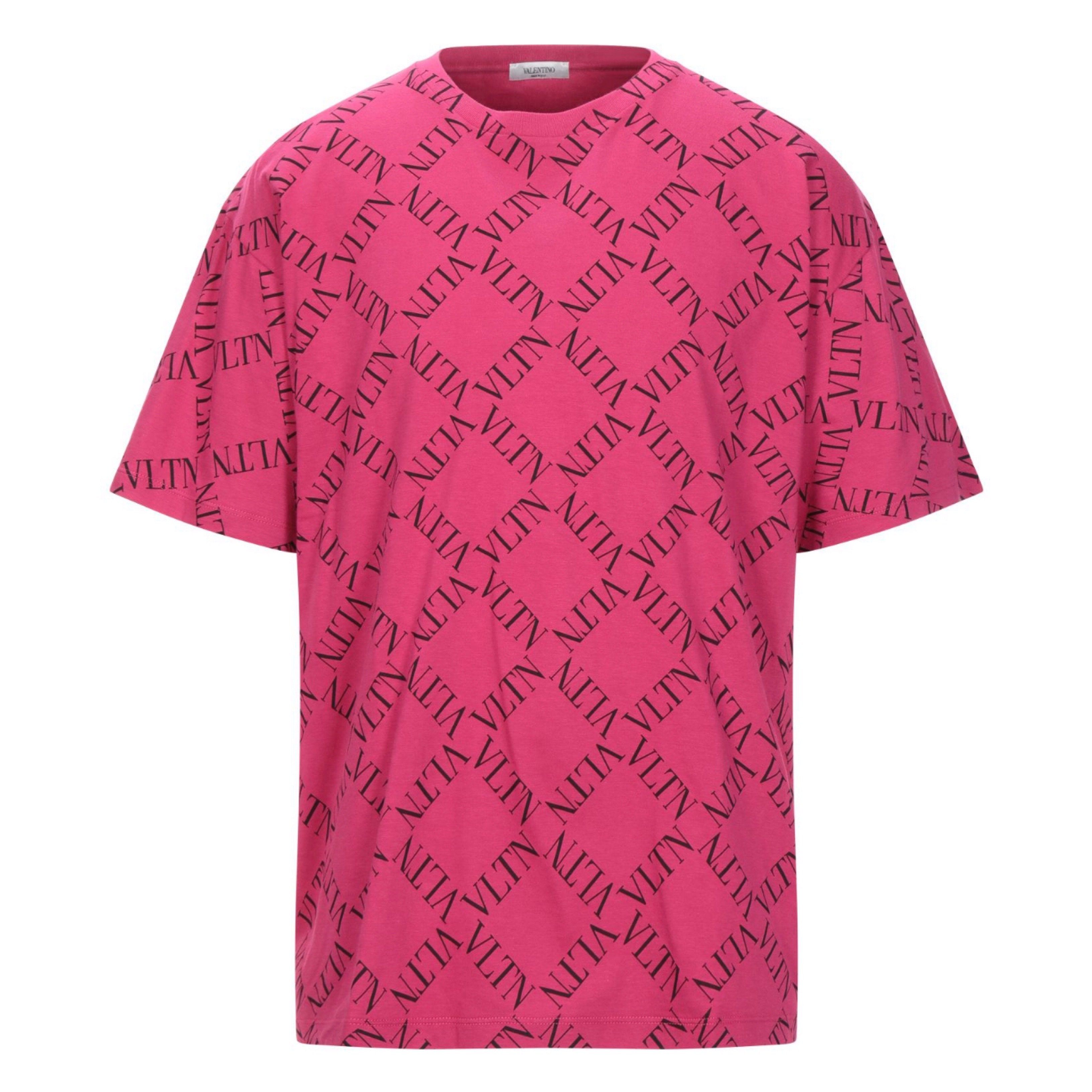 VALENTINO ピンクTシャツ 最大78％オフ！ - トップス