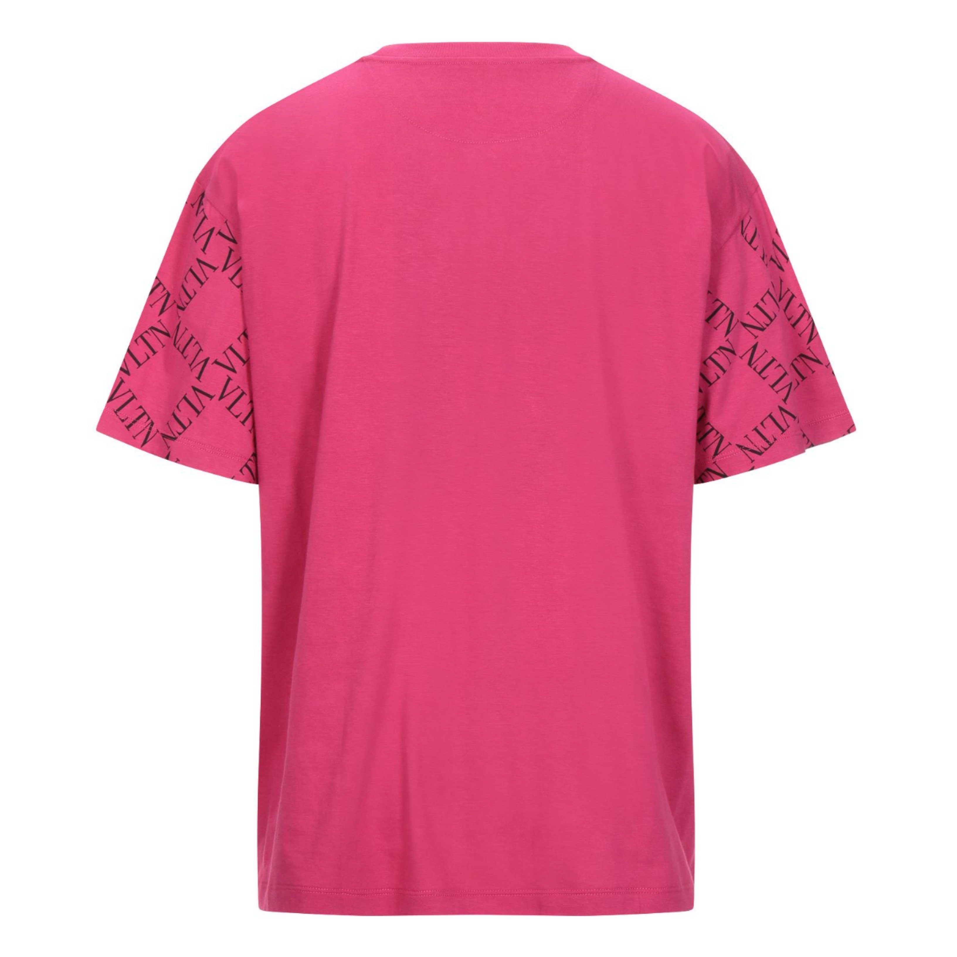 Pink vltn cheap t shirt