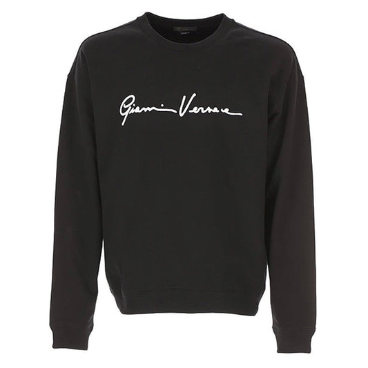 Versace Black Logo Sweatshirt Sweatshirt Versace 