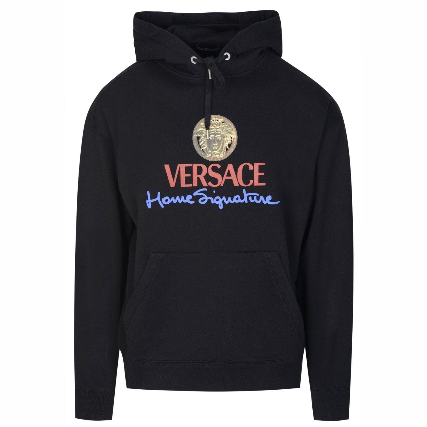 Versace Black Vintage Logo Hoodie Hoodie Versace 