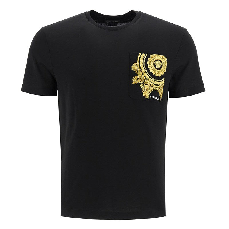 Versace Pocket Logo T-Shirt – DANYOUNGUK