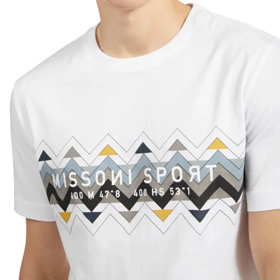 Missoni Sport White T-Shirt - DANYOUNGUK