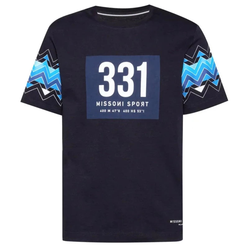 Missoni Sport Navy T-Shirt - DANYOUNGUK