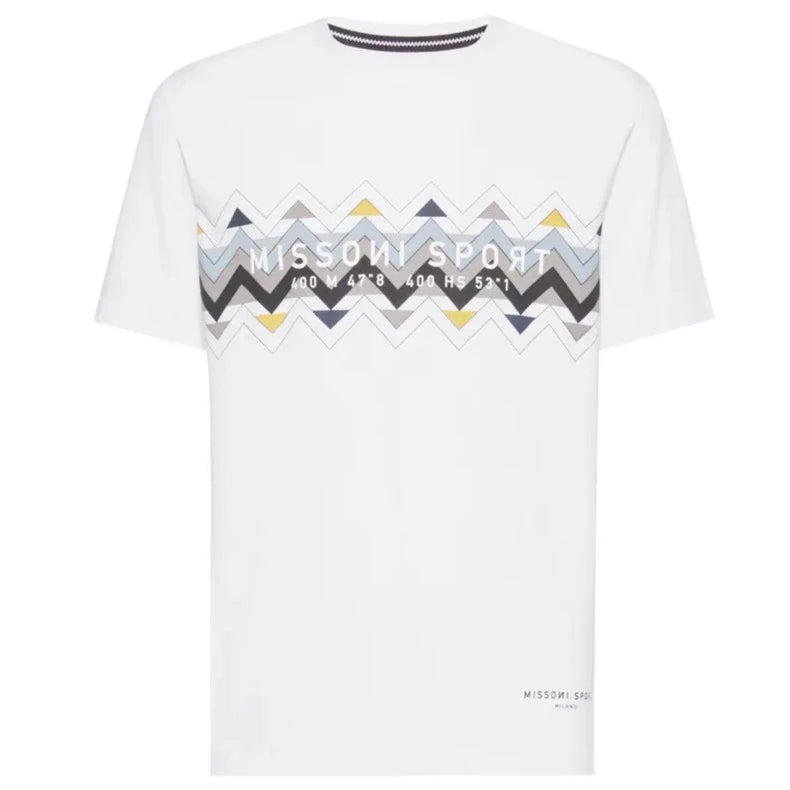 Missoni Sport White T-Shirt - DANYOUNGUK
