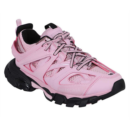 Womens Balenciaga Pink Track Sneakers Womens Trainers Balenciaga 