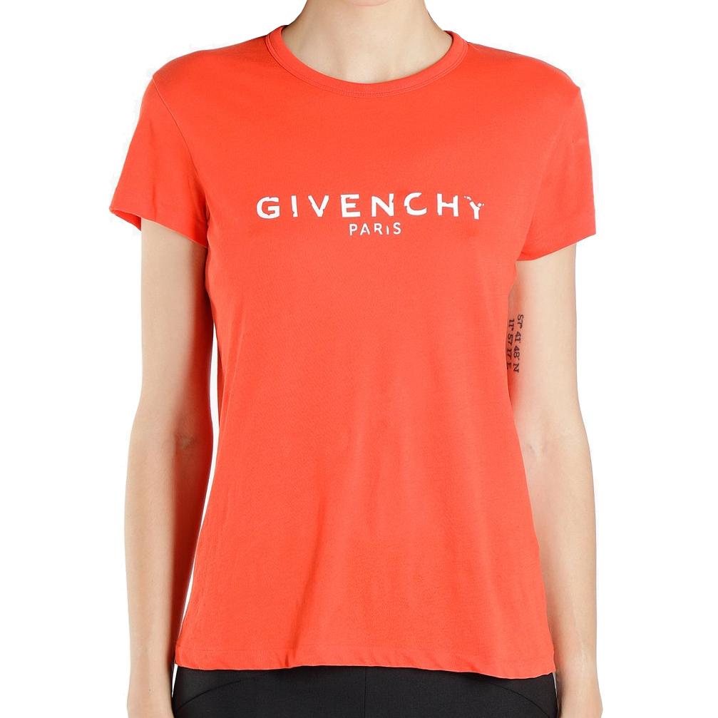 Womens Givenchy Logo Print Tee - DANYOUNGUK