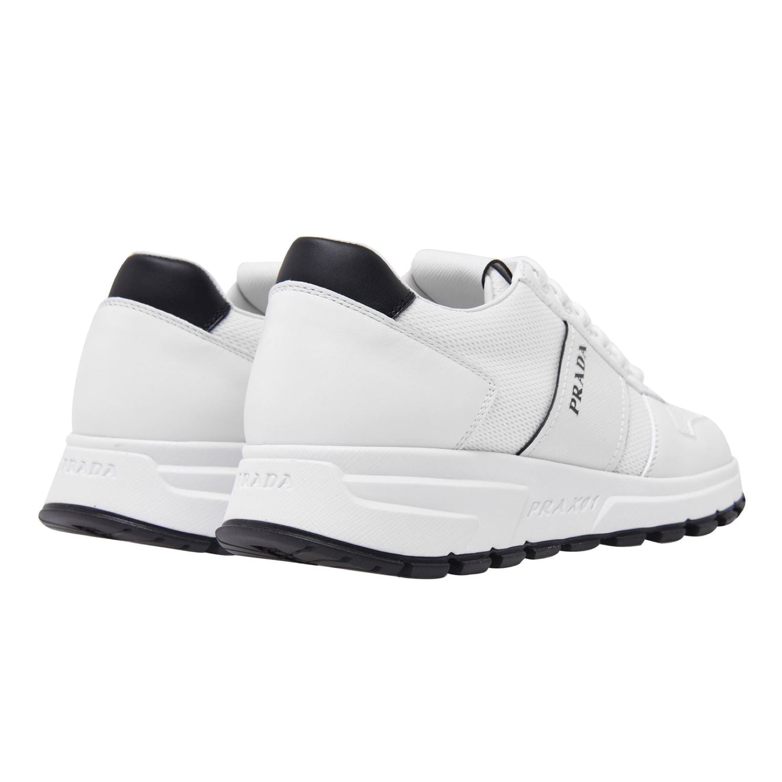 All white 2025 prada runners